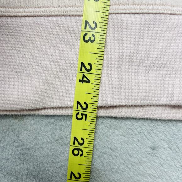 Lululemon Softstreme Perfectly Oversized Cropped Sweatshirt Womens 4 Blush Crew - Picture 7 of 9